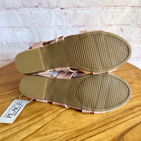 The Children's Place Pink High Heel Sandals - Size 2 - Picture 7 of 9